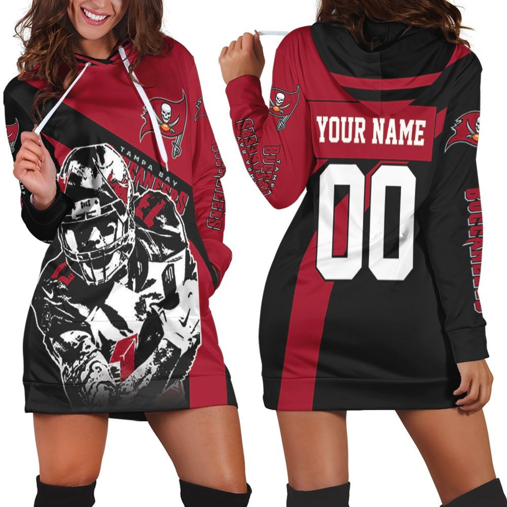 Tampa Bay Buccaneers Mike Evans 3d Hoodie Dress Sweater Dress Sweatshirt Dress