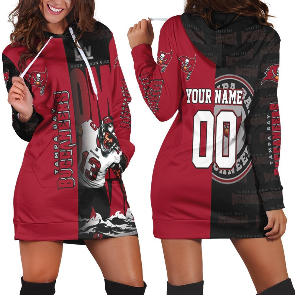 Tampa Bay Buccaneers Mike Evans Home Sweet Home Personalized Hoodie Dress Sweater Dress Sweatshirt Dress