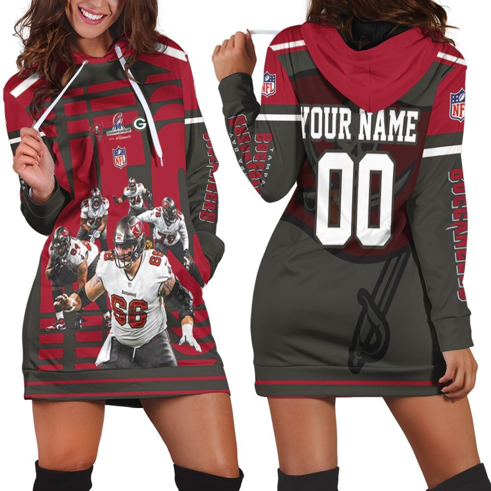 Tampa Bay Buccaneers Nfc South Champions Division Super Bowl 2021 Personalized Hoodie Dress Sweater Dress Sweatshirt Dress