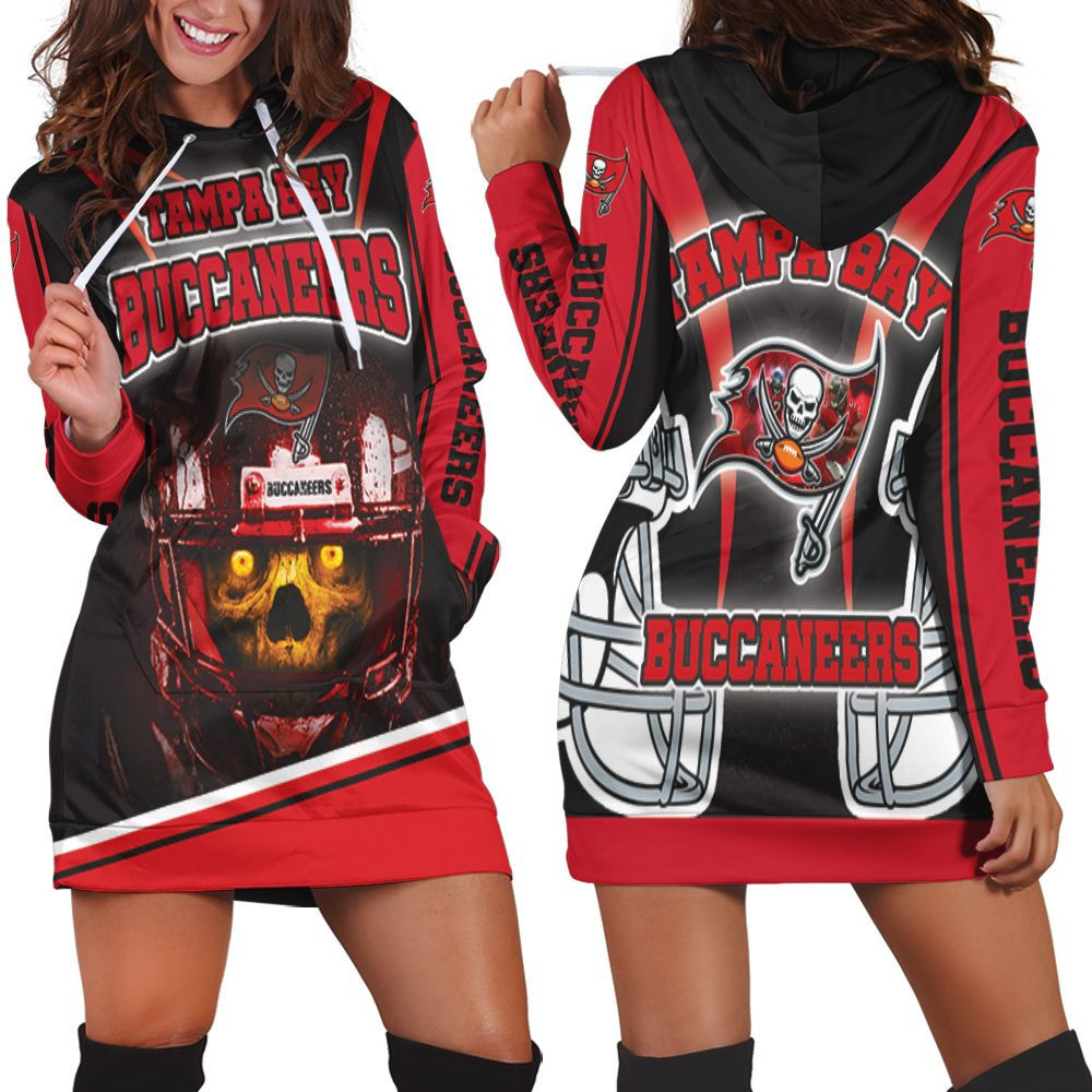 Tampa Bay Buccaneers Nfl 2021 Champions Hoodie Dress Sweater Dress Sweatshirt Dress