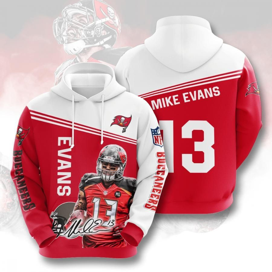 Tampa Bay Buccaneers No1902 Custom Hoodie 3D Size S to 5XL