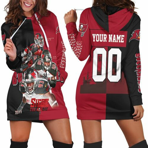 Tampa Bay Buccaneers Siege The Day 3d Hoodie Dress Sweater Dress Sweatshirt Dress