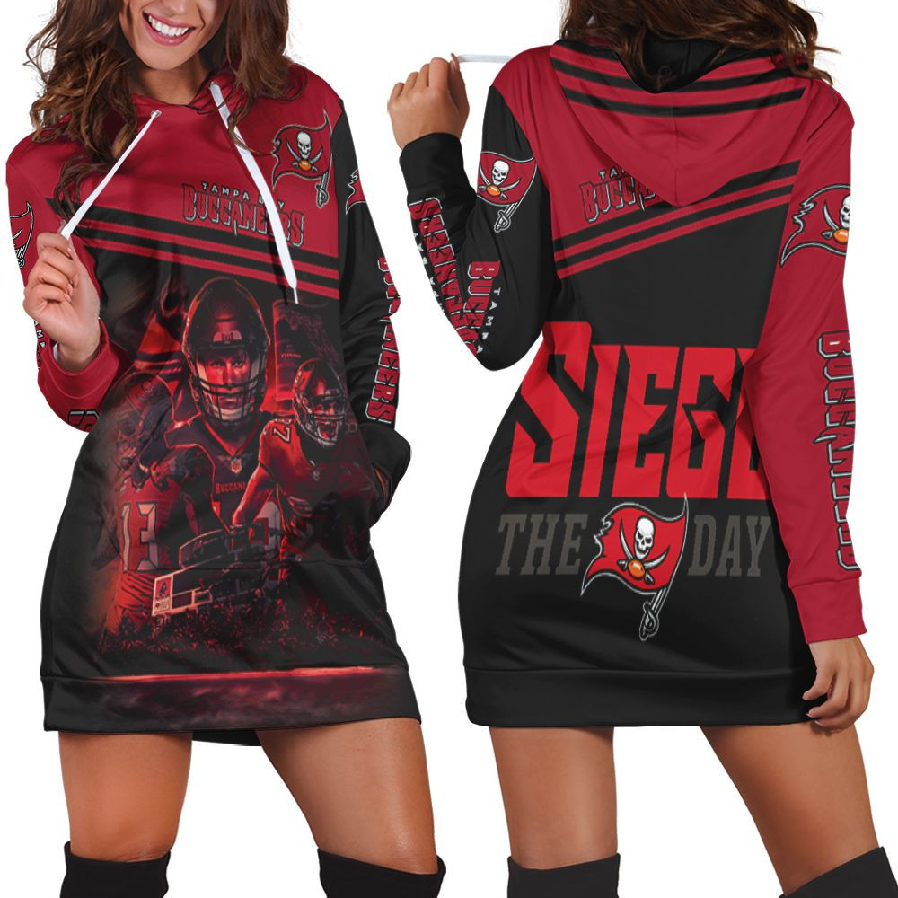 Tampa Bay Buccaneers Siege The Day Legends For Fan 3d Hoodie Dress Sweater Dress Sweatshirt Dress