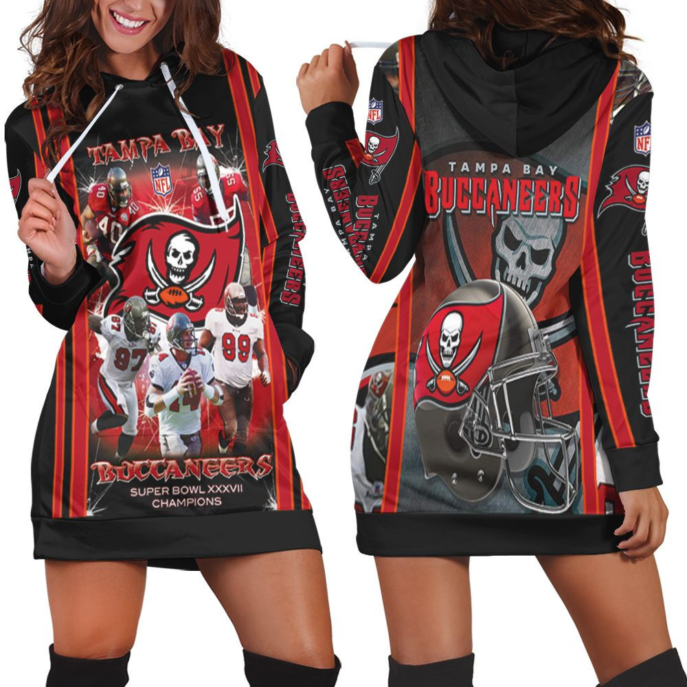 Tampa Bay Buccaneers Super Bowl 2021 Nfc South Division Champions Hoodie Dress Sweater Dress Sweatshirt Dress