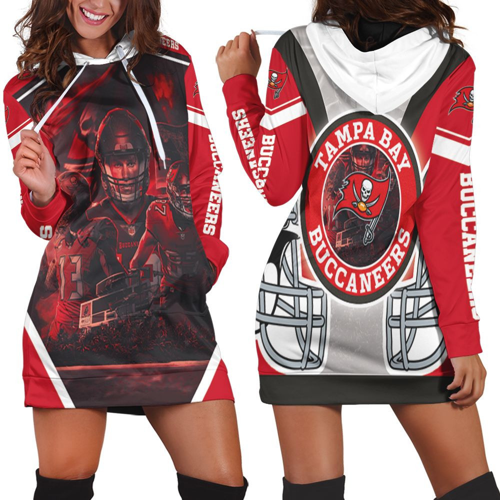 Tampa Bay Buccaneers Super Bowl 2021 Nfc South Division Hoodie Dress Sweater Dress Sweatshirt Dress