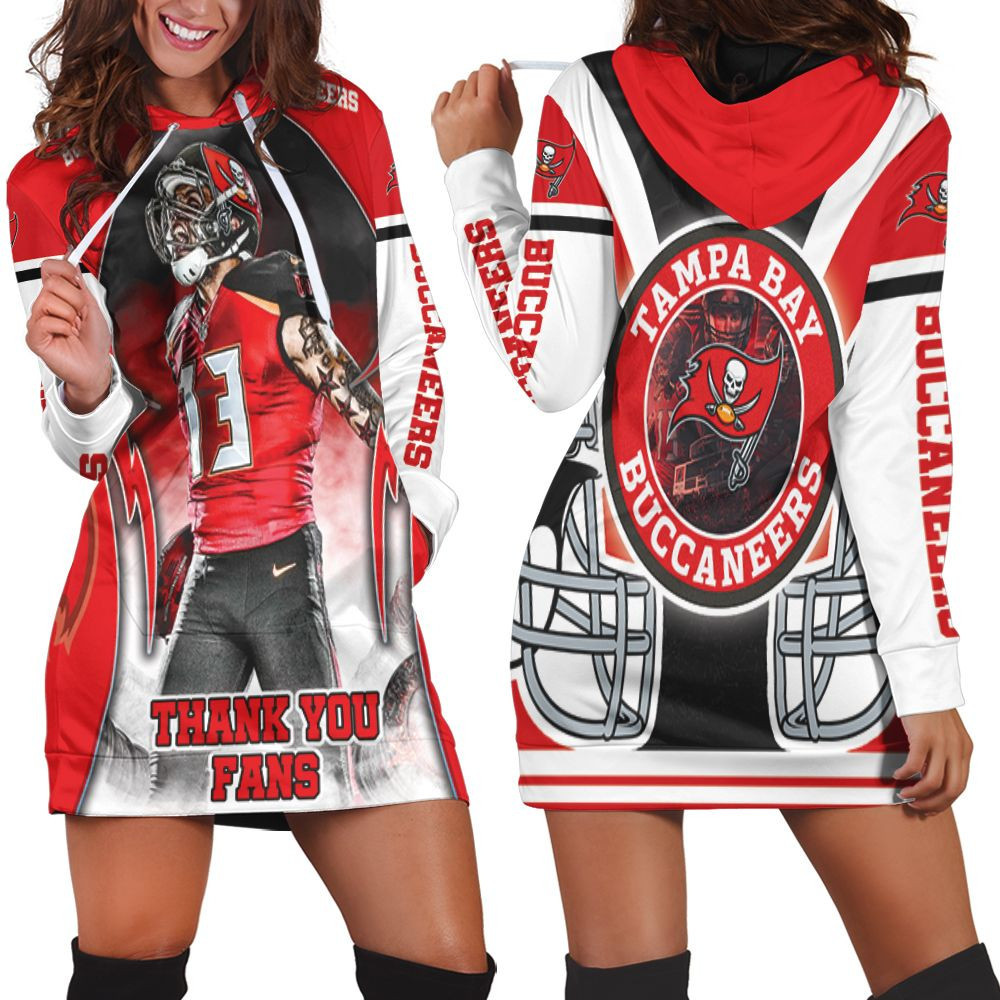 Tampa Bay Buccaneers Super Bowl Champions 2021 Thank You Fan Hoodie Dress Sweater Dress Sweatshirt Dress