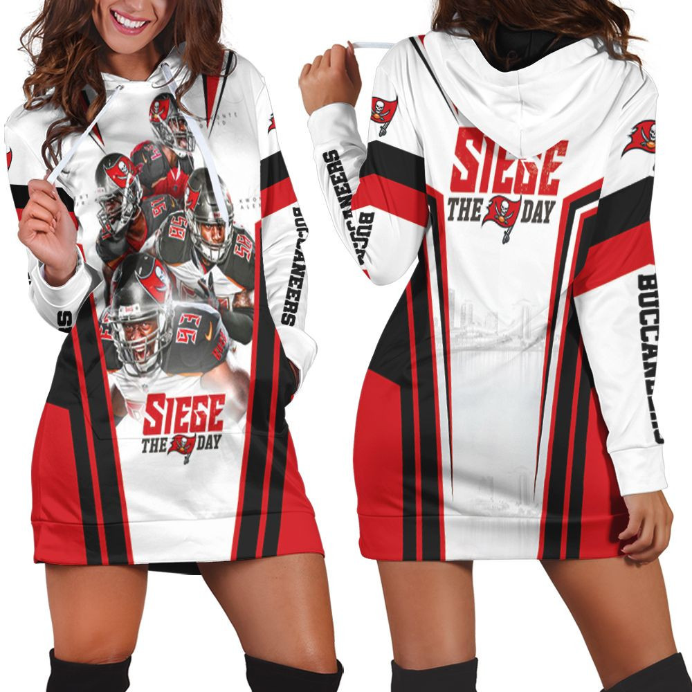 Tampa Bay Buccaneers Super Bowl Champions Siege The Day Hoodie Dress Sweater Dress Sweatshirt Dress