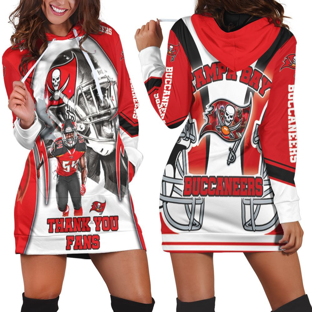 Tampa Bay Buccaneers Super Bowl Champions Thank You Fan Hoodie Dress Sweater Dress Sweatshirt Dress