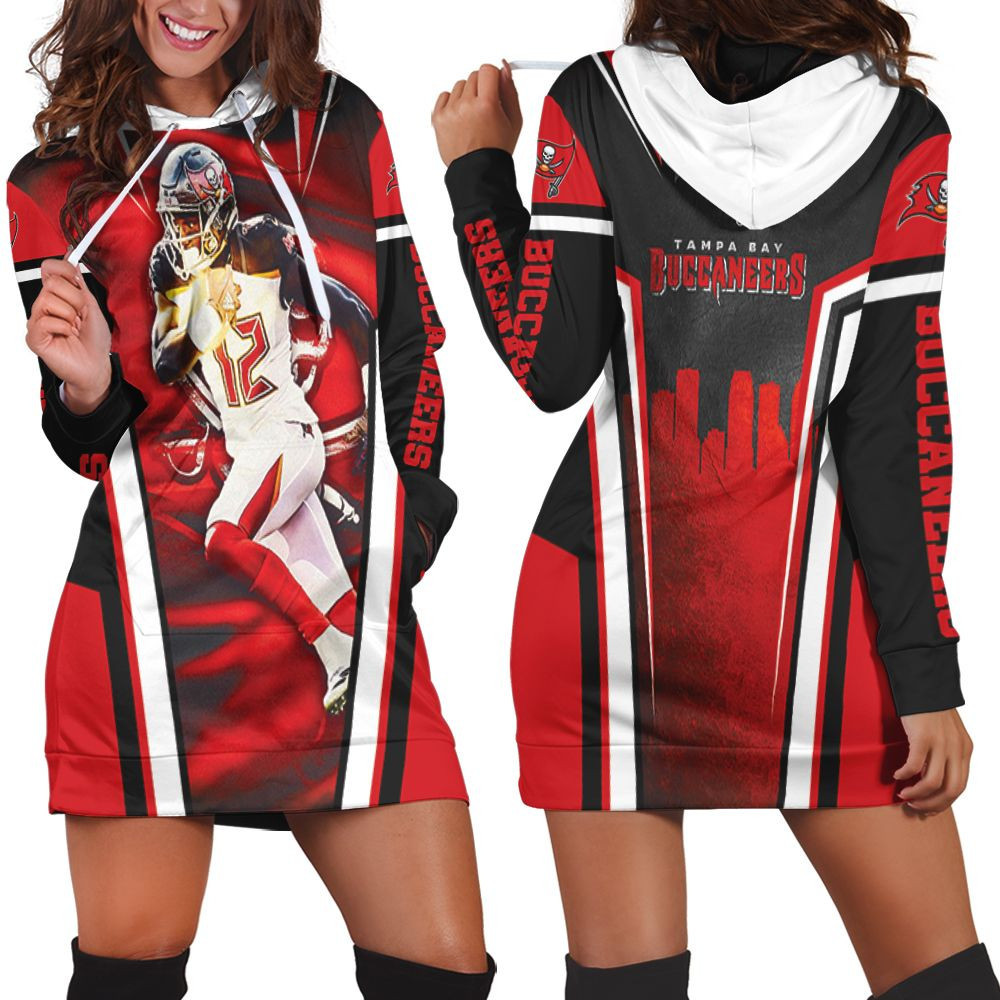 Tampa Bay Buccaneers Superbowl Champions 2021 Tom Brady Hoodie Dress Sweater Dress Sweatshirt Dress