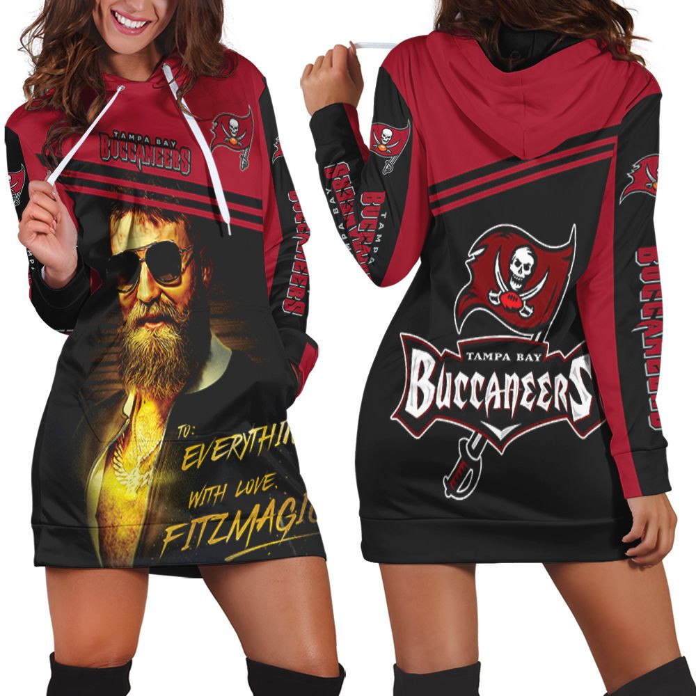 Tampa Bay Buccaneers To Everything With Love Fiztmagic Hoodie Dress Sweater Dress Sweatshirt Dress