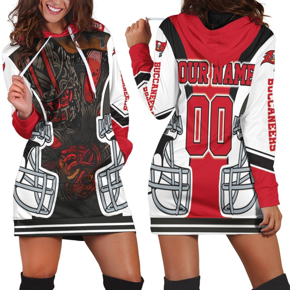Tampa Bay Buccaneers Zombie 2021 Nfl Champions Personalized Hoodie Dress Sweater Dress Sweatshirt Dress