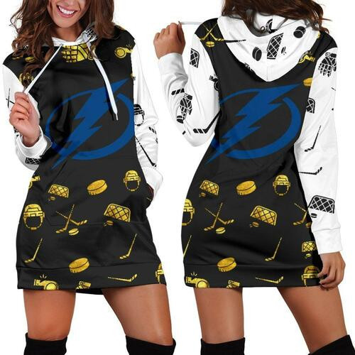 Tampa Bay Lightning Hoodie Dress Sweater Dress Sweatshirt Dress 3d All Over Print For Women Hoodie