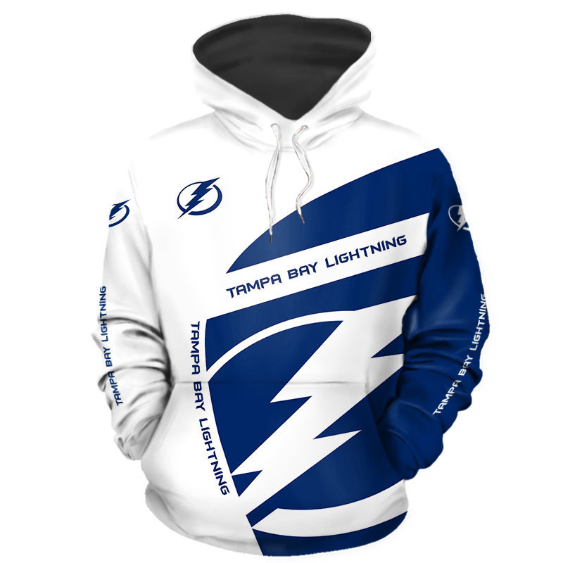 Tampa Bay Lightning Ice Team Pullover Hoodie