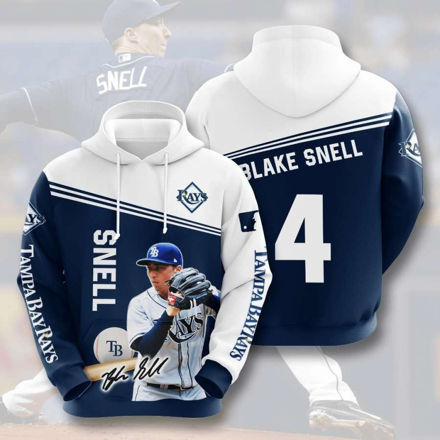 Tampa Bay Rays No1910 Custom Hoodie 3D