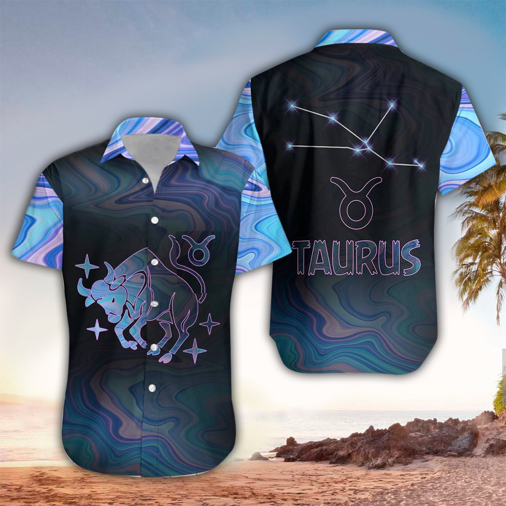 Taurus Aloha Shirt Perfect Hawaiian Shirt For Taurus Lover Shirt For Men and Women