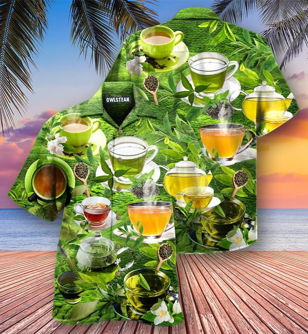 Tea Enjoy Beautiful Green Tea Hill Edition - Hawaiian Shirt - Hawaiian Shirt For Men