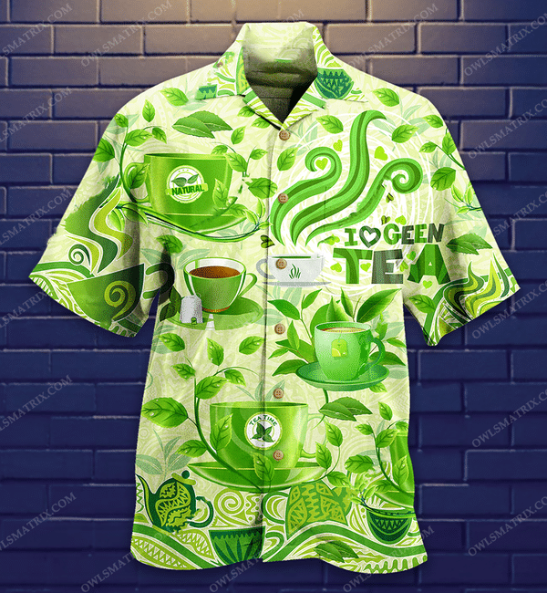 Tea Love Green Tea Limited Edition - Hawaiian Shirt Hawaiian Shirt For Men