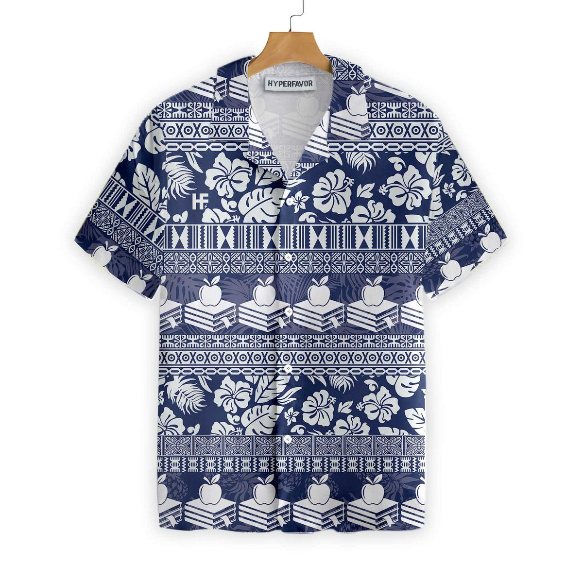 Teacher Hibiscus Leaves Pattern Teacher Hawaiian Shirt Stylish Teacher Shirt Best Gift For Teachers