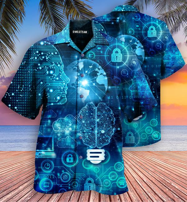 Technology Life Is Better With Information Technology Edition - Hawaiian Shirt - Hawaiian Shirt For Men