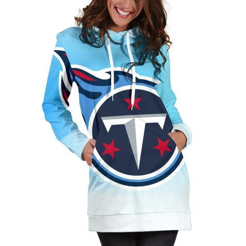 Tennessee Titans Hoodie Dress Sweater Dress Sweatshirt Dress 3d All Over Print For Women Hoodie