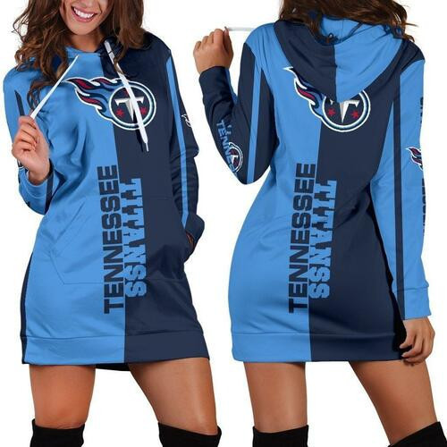 Tennessee Titans Hoodie Dress Sweater Dress Sweatshirt Dress 3d All Over Print For Women Hoodie