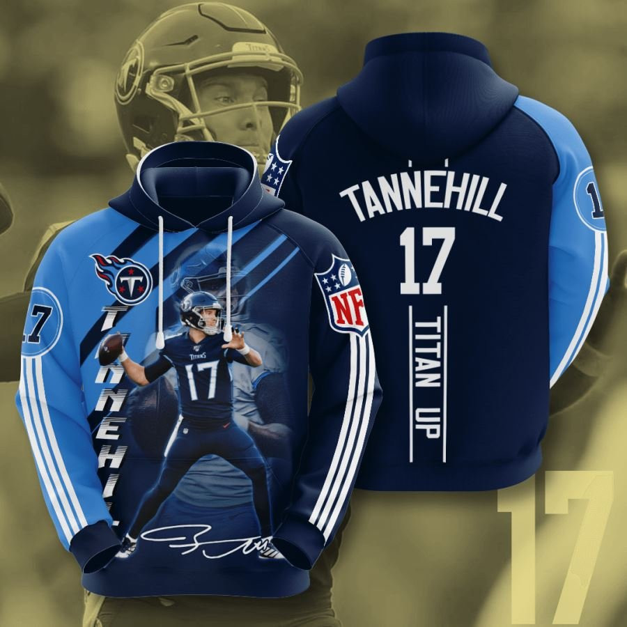 Tennessee Titans No1924 Custom Hoodie 3D