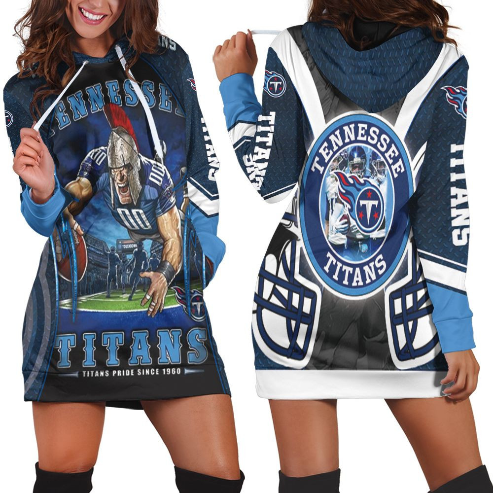 Tennessee Titans Pride Since 1960 Afc South Division Champions Super Bowl 2021 Hoodie Dress Sweater Dress Sweatshirt Dress