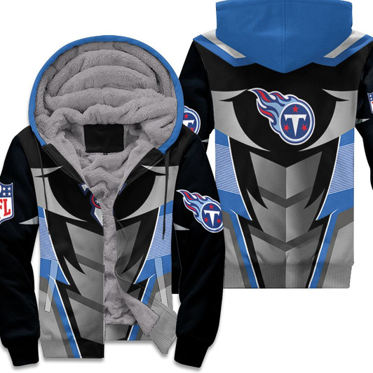 Tennessee Titans Sword Logo Nfl Fan 3D Fleece Hoodie