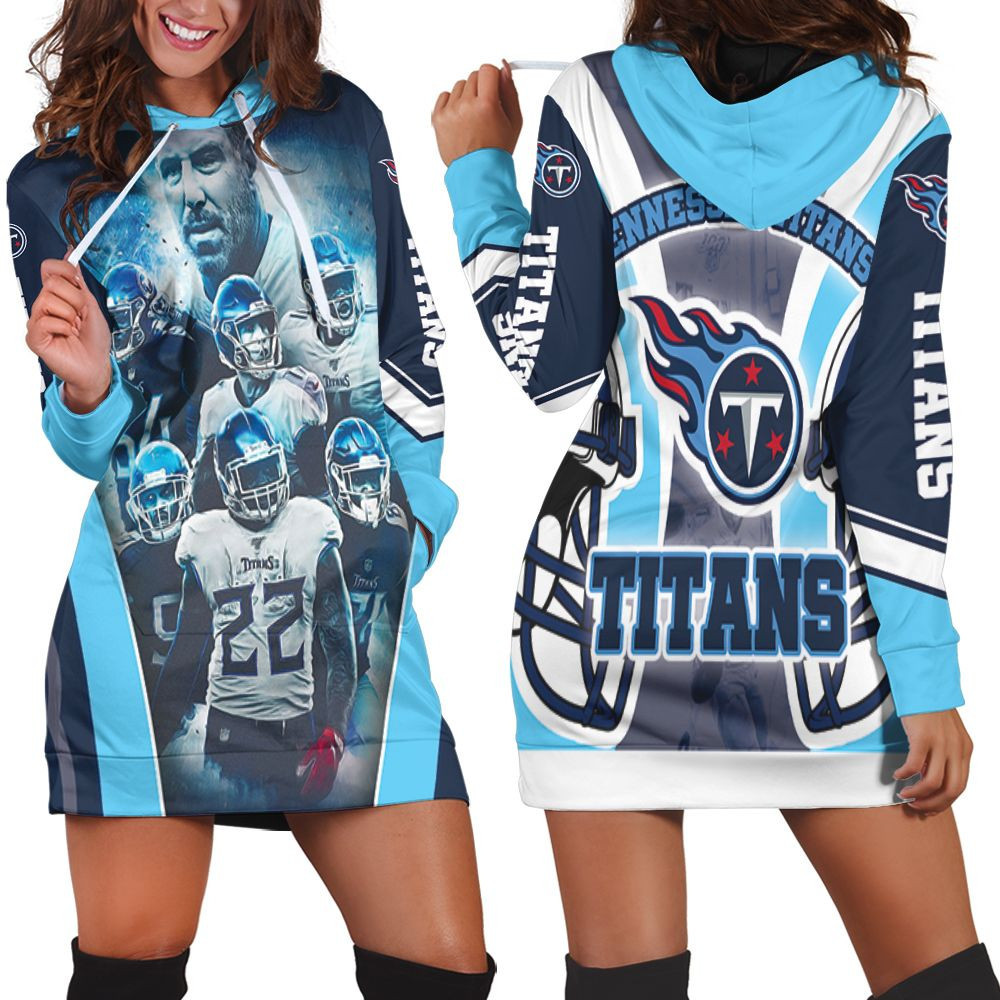 Tennessee Titans Team Afc South Division Champions Super Bowl 2021 Hoodie Dress Sweater Dress Sweatshirt Dress