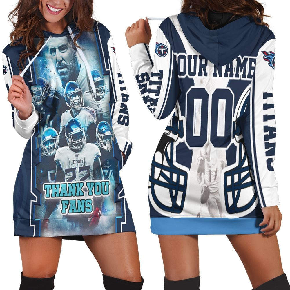 Tennessee Titans Thank You Fans Super Bowl 2021 Afc South Division Personalized Hoodie Dress Sweater Dress Sweatshirt Dress