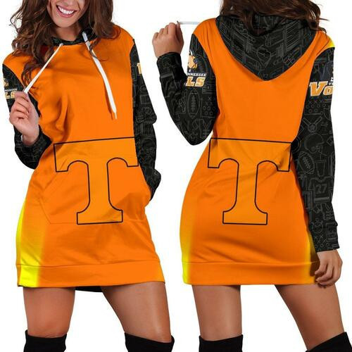 Tennessee Volunteers Hoodie Dress Sweater Dress Sweatshirt Dress 3d All Over Print For Women Hoodie