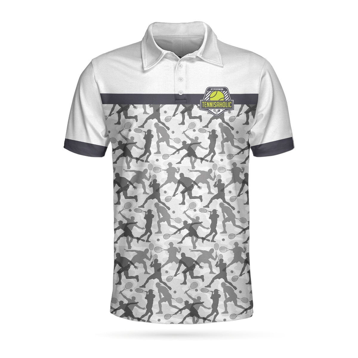 Tennis Home Is Where The Court Is Polo Shirt Tennis Player Silhouette Polo Shirt Best Tennis Shirt For Men