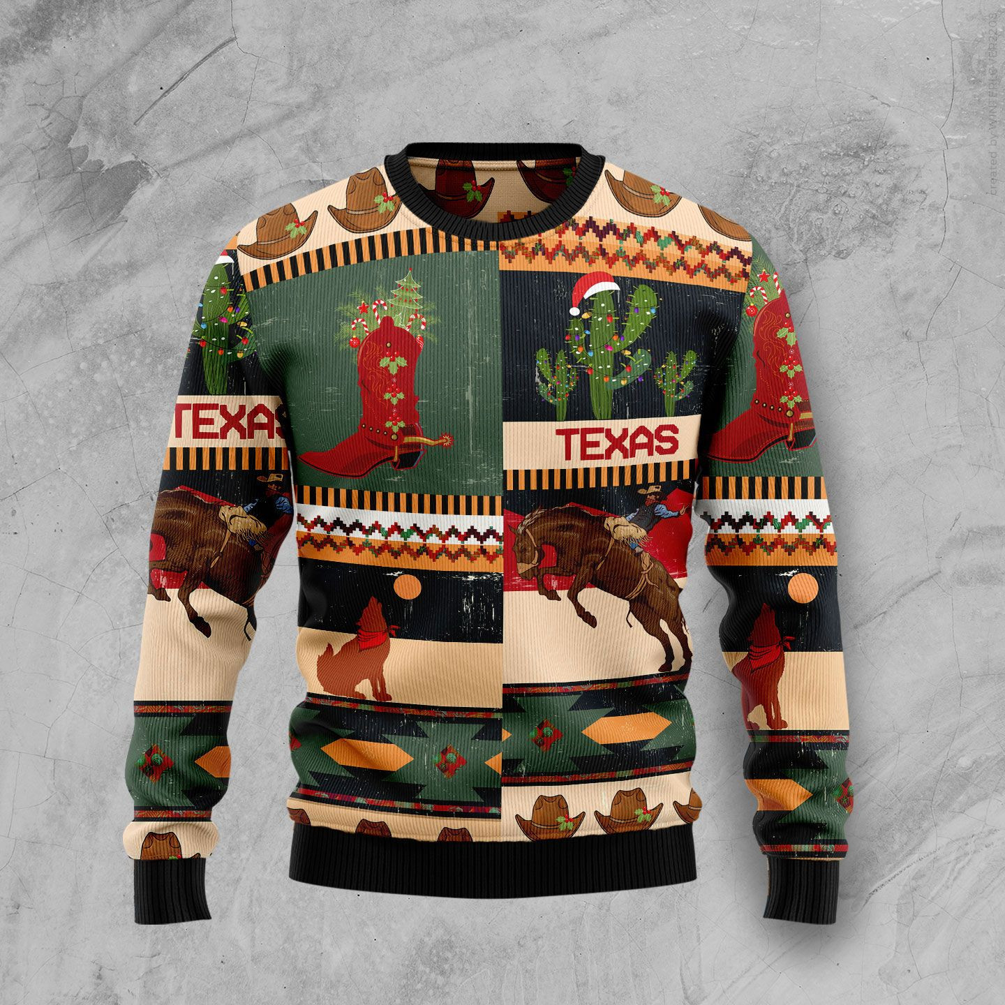 Texas Christmas Ugly Christmas Sweater Ugly Sweater For Men Women