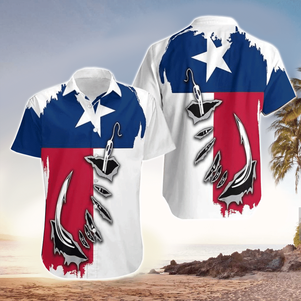 Texas Hawaiian Shirt Summer Aloha Shirt