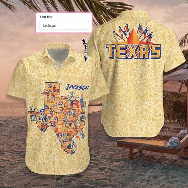 Texas Peace Life Style Limited Cusstom Name - Hawaiian Shirt 29 - Hawaiian Shirt For Men