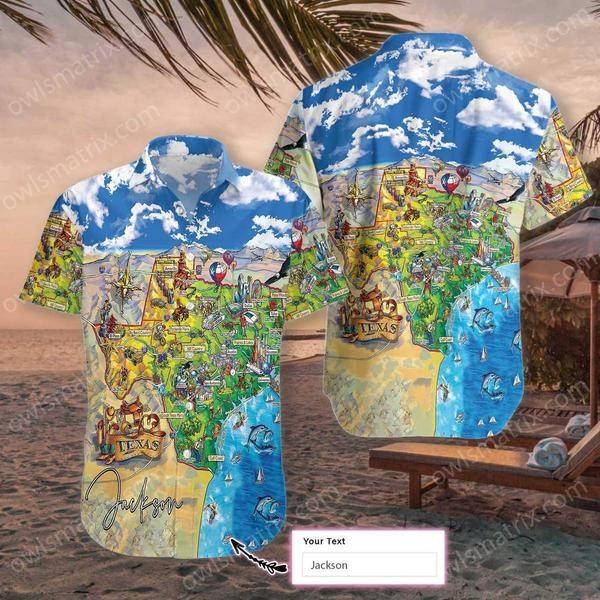 Texas Peace Life Style Limited Cusstom Name - Hawaiian Shirt 30 - Hawaiian Shirt For Men