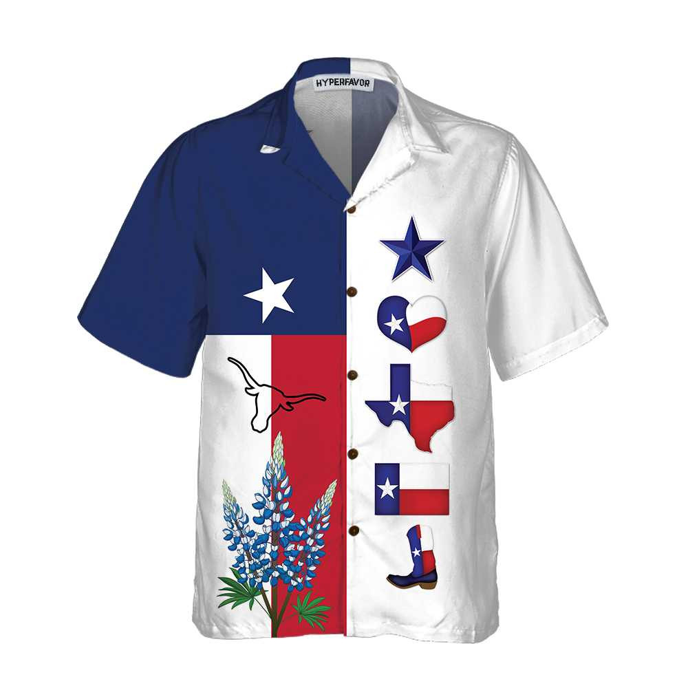 Texas Pride Hawaiian Shirt Unique Texas Shirt Gift For Texas Lovers