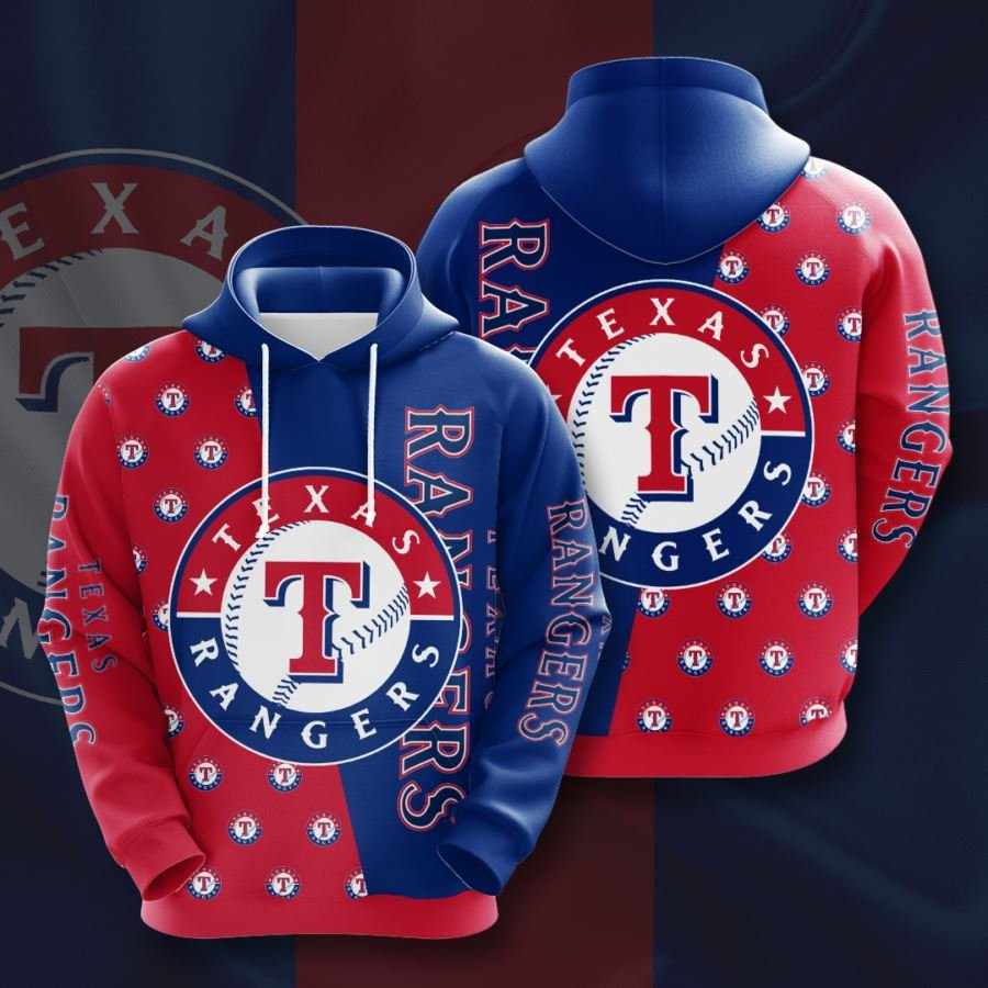 Texas Rangers No1958 Custom Hoodie 3D