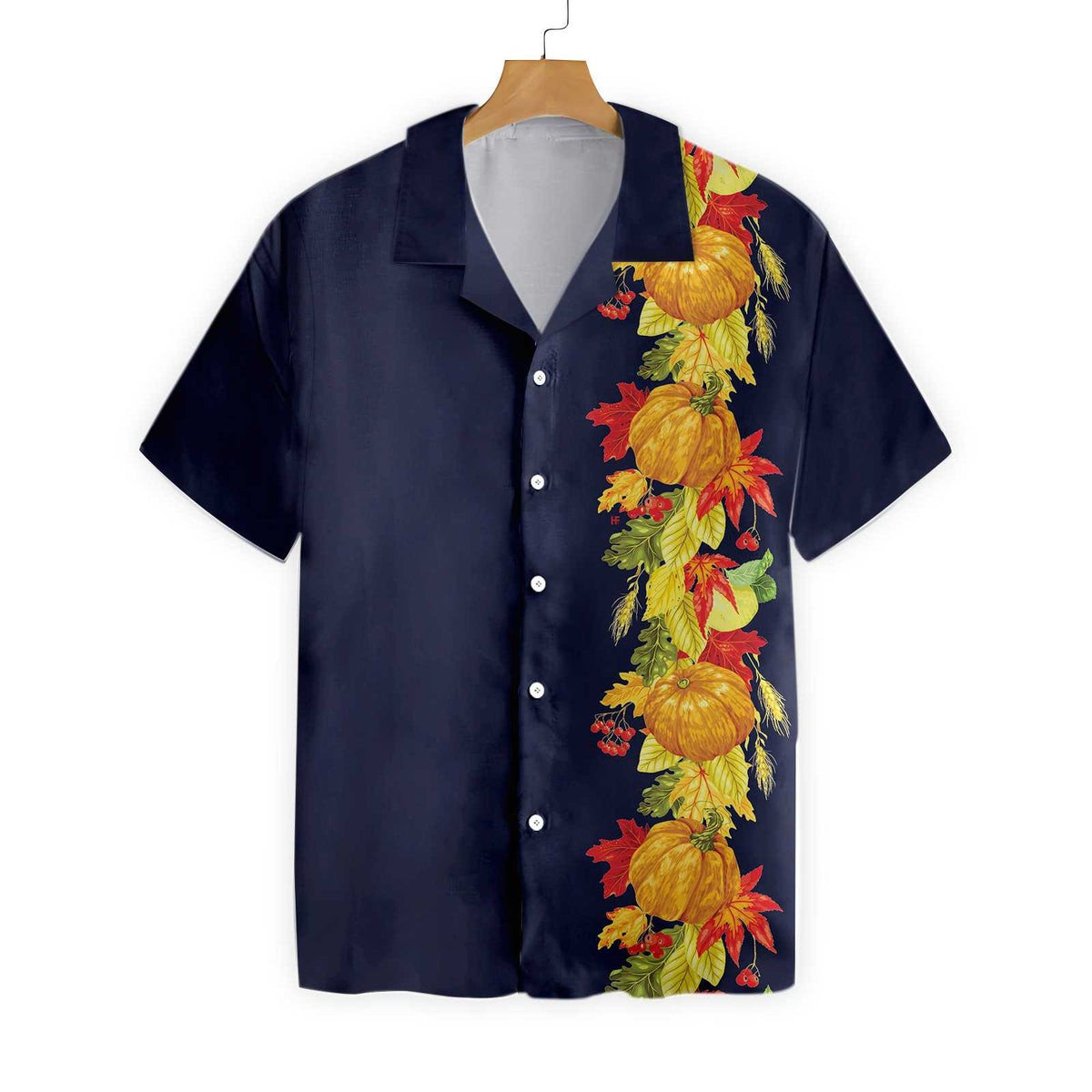 Thanksgiving Harvest Season Elements Hawaiian shirt