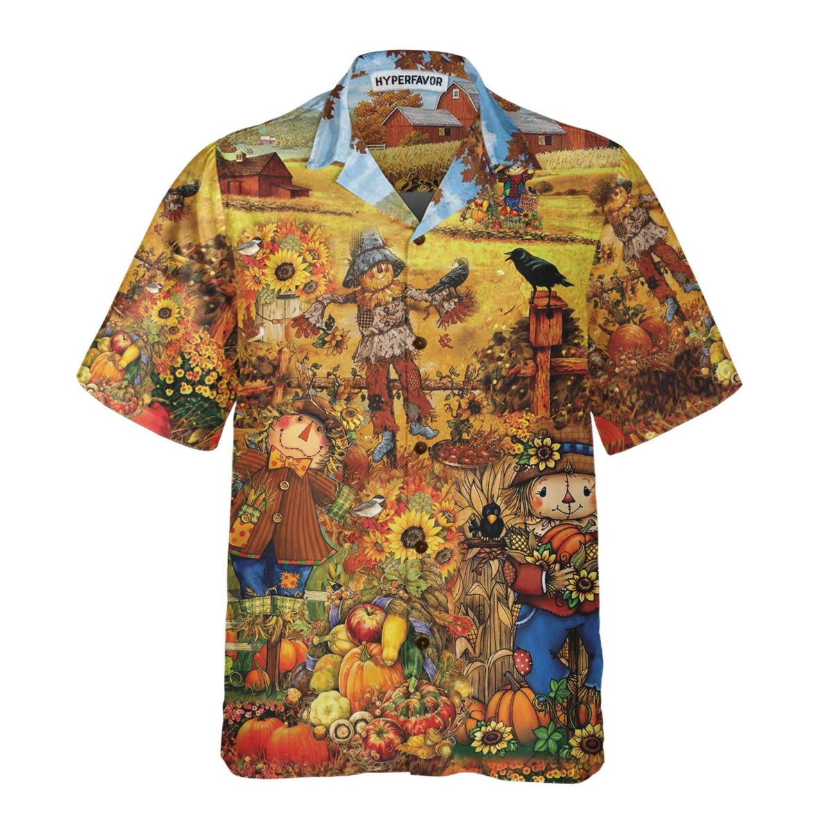 Thanksgiving Harvest Wishes Hawaiian Shirt Best Gift For Thanksgiving Day