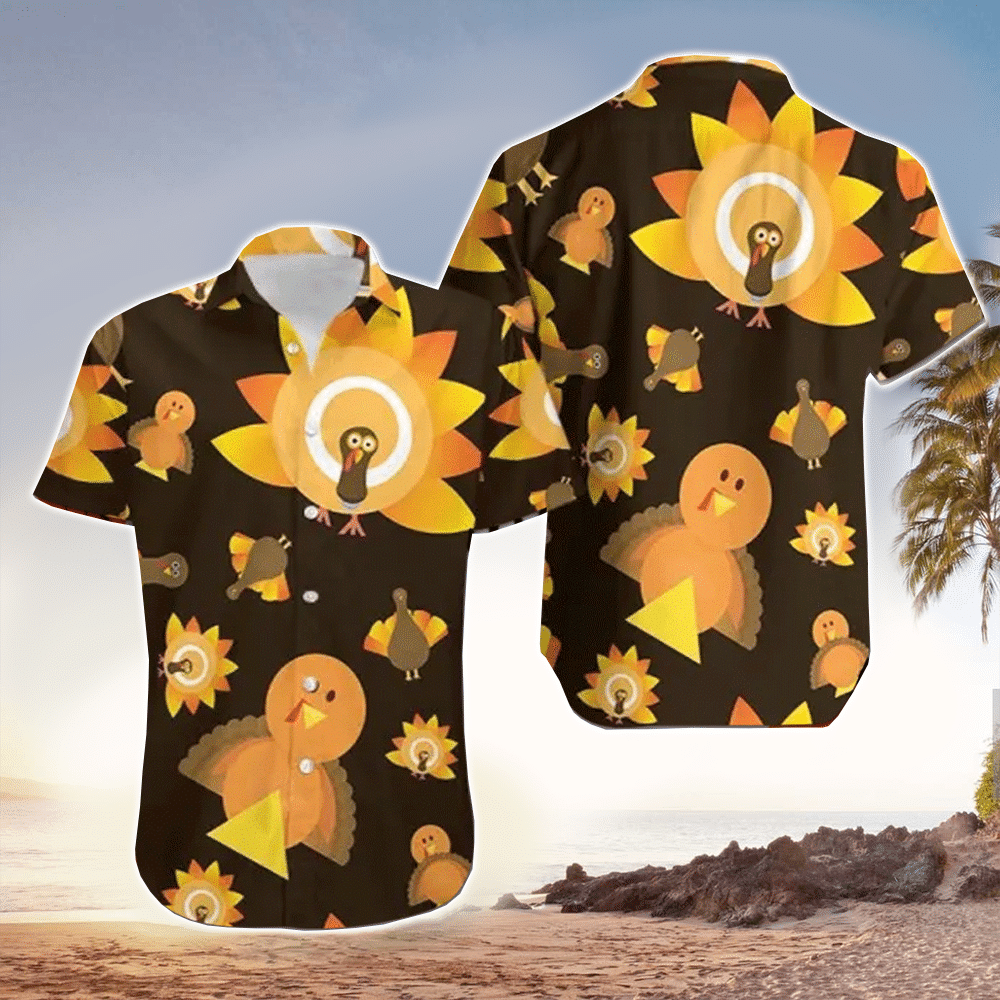 Thanksgiving Hawaiian Shirt for Men and Women