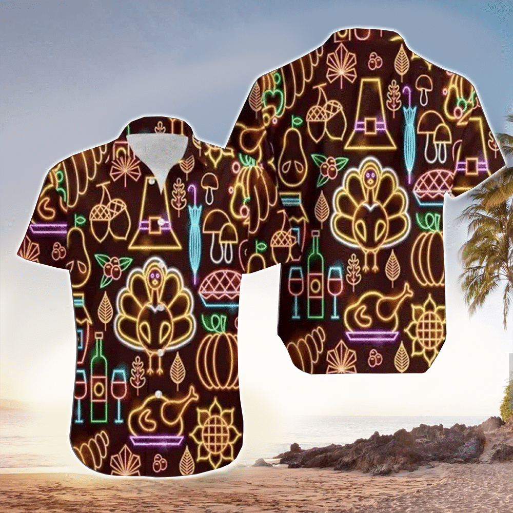 Thanksgiving Hawaiian Shirt for Men and Women