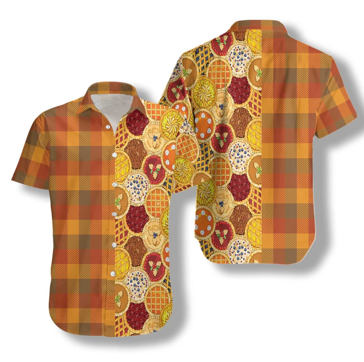 Thanksgiving Homemade Pies Hawaiian Shirt