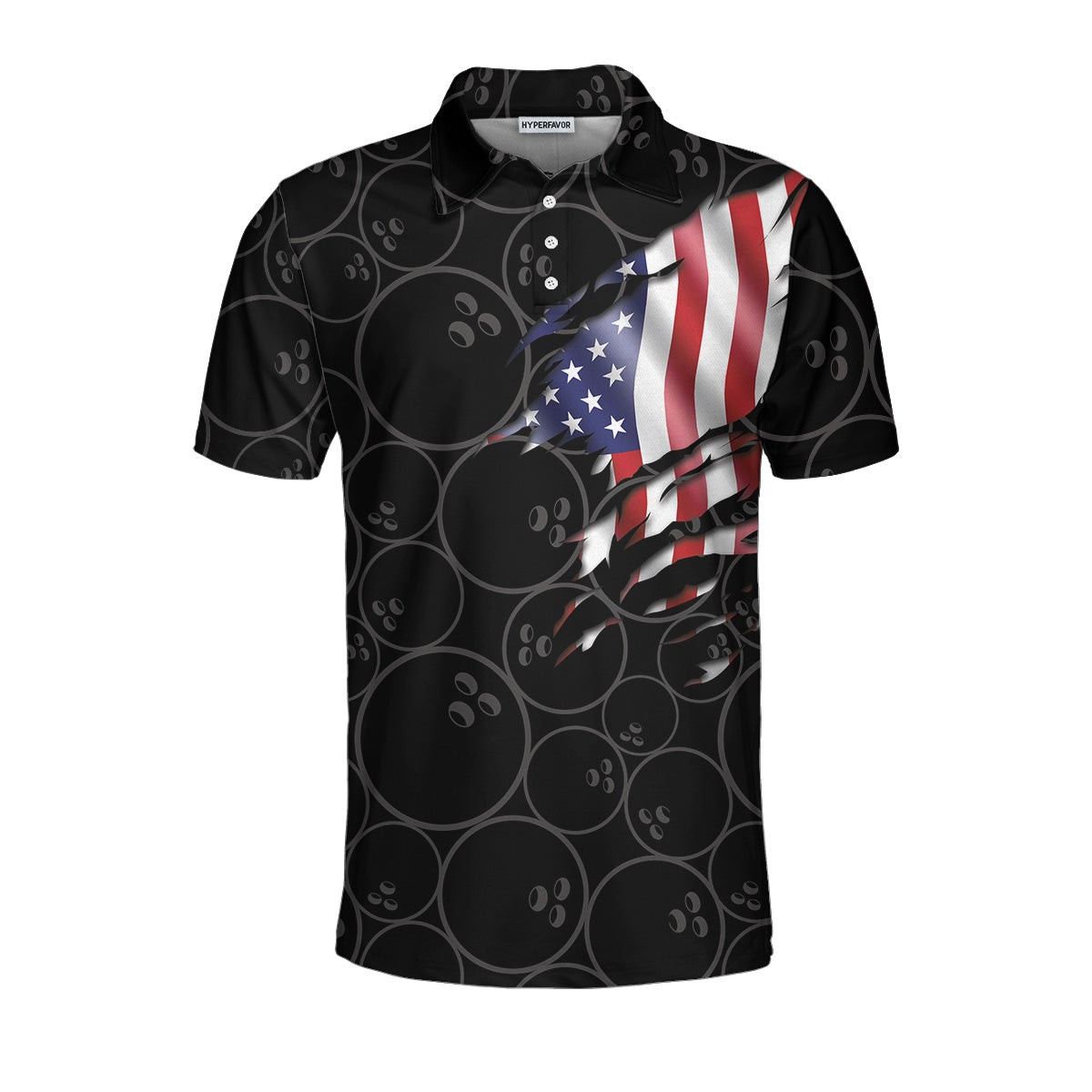 Thats How I Roll Bowling Shirt For Men Polo Shirt American Flag Bowling Shirt For Male Bowlers