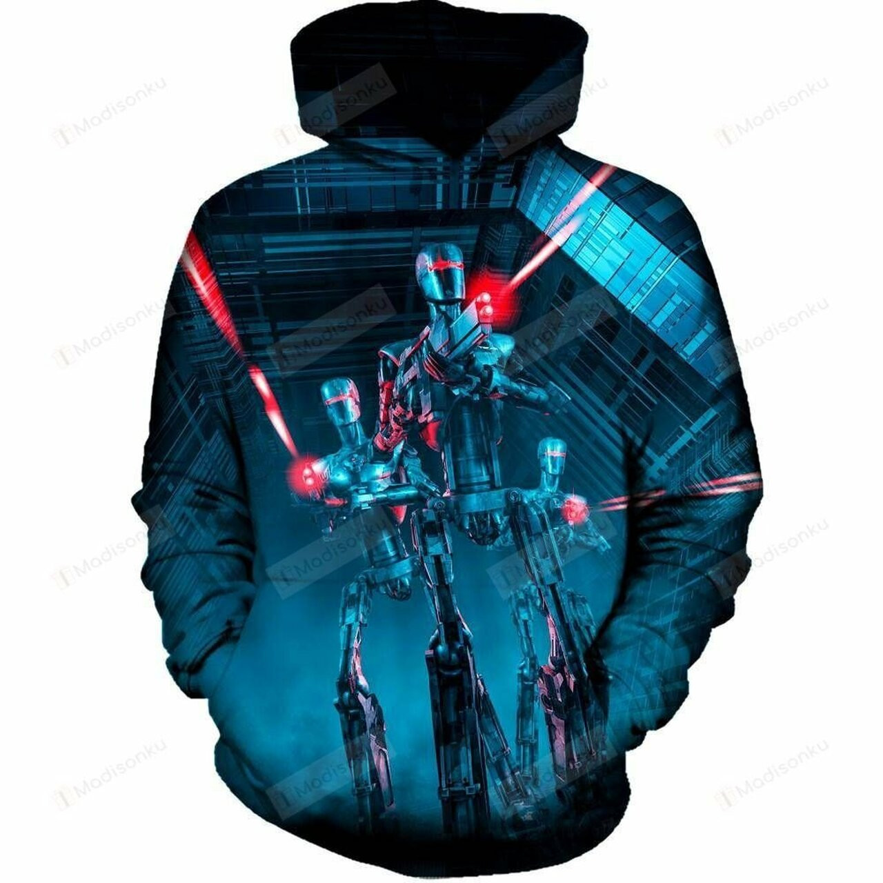 The Assault 3d All Over Printed Hoodie