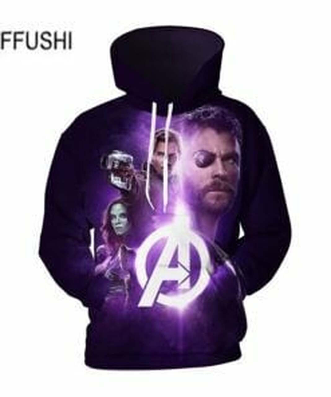 The Avengers 3d All Over Print Hoodie