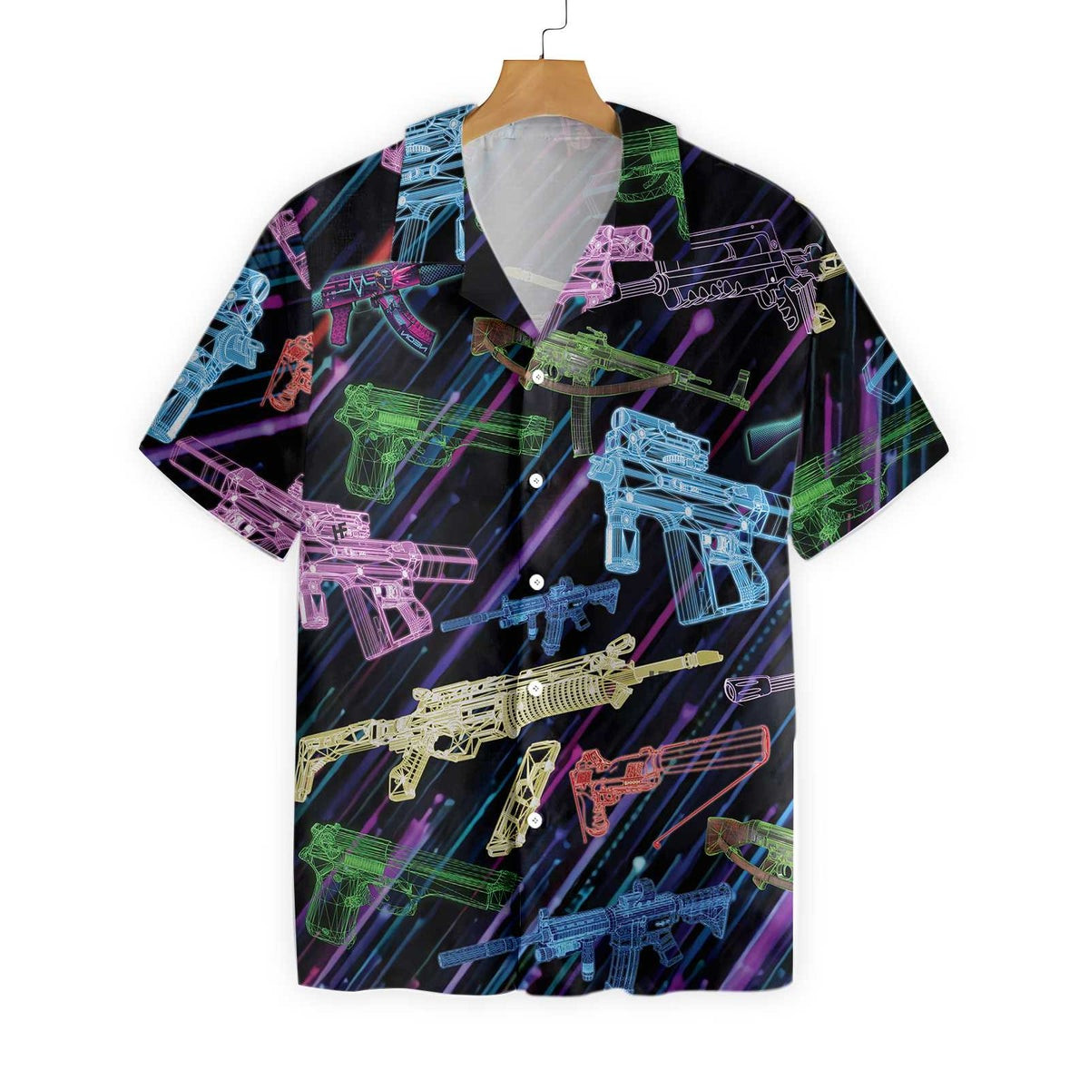 The Battle Is Calling Gun Hawaiian Shirt