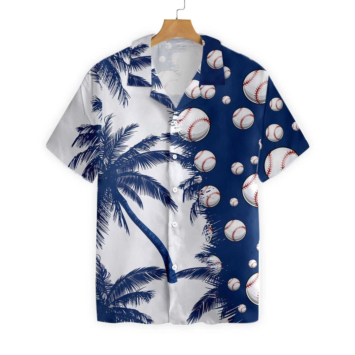 The Coolest Baseball Hawaiian Shirt