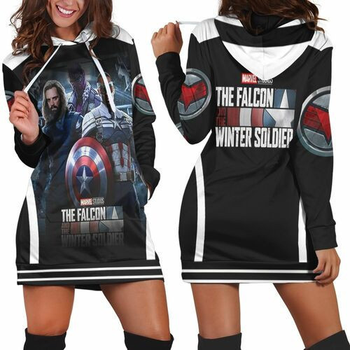 The Falcon And The Winter Soldier How To Save The World Hoodie Dress Sweater Dress Sweatshirt Dress