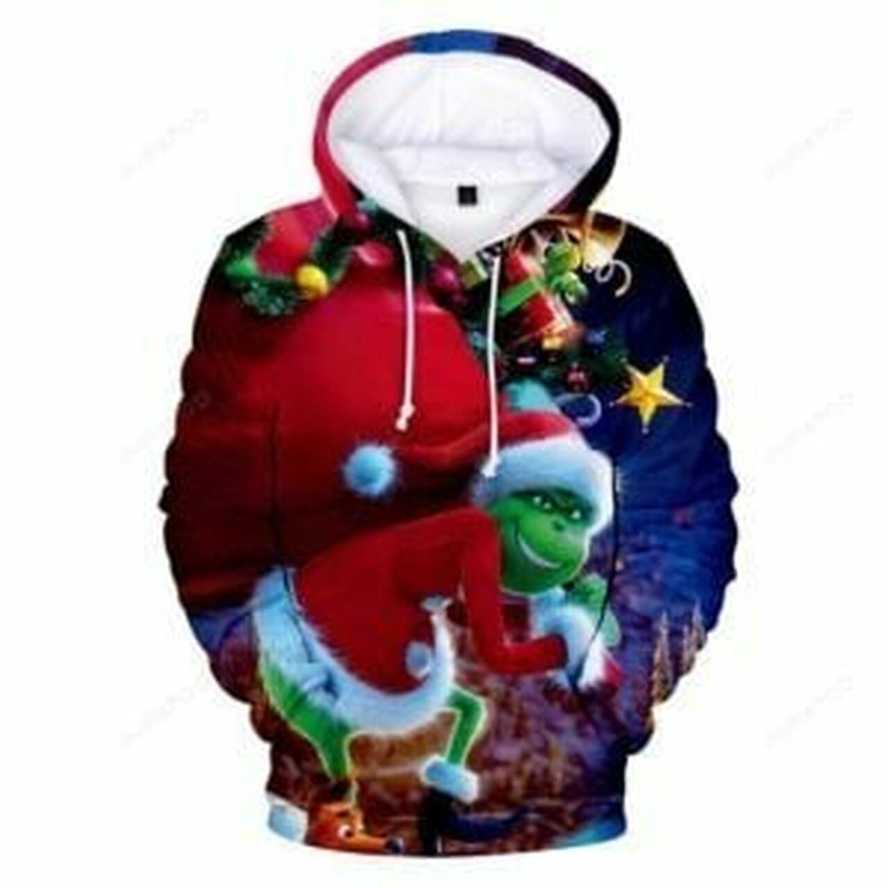 The Grinch Christmas Day 3d All Over Print Hoodie